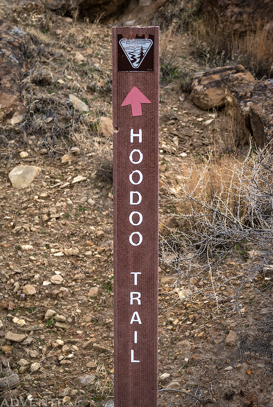 Hoodoo Trail Sign