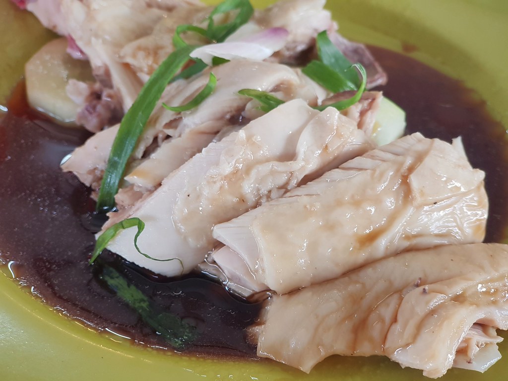 白鸡二度 Steam Chicken Rice rm$8.50 @ 卫星餐馆 Restoran Satelite PJ Jalan Gasing