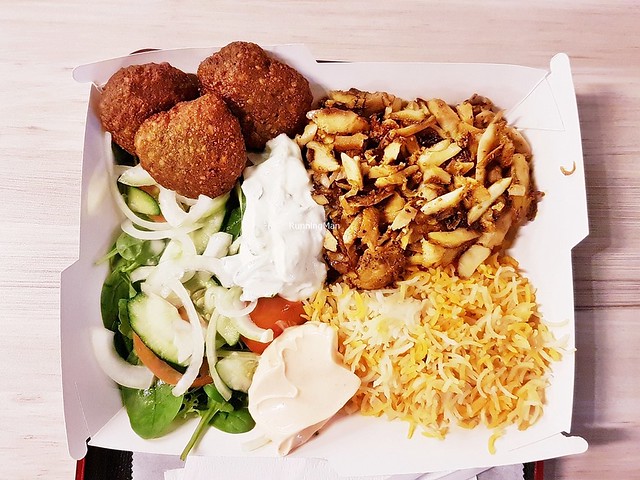 Chicken Gyro Box With Falafel