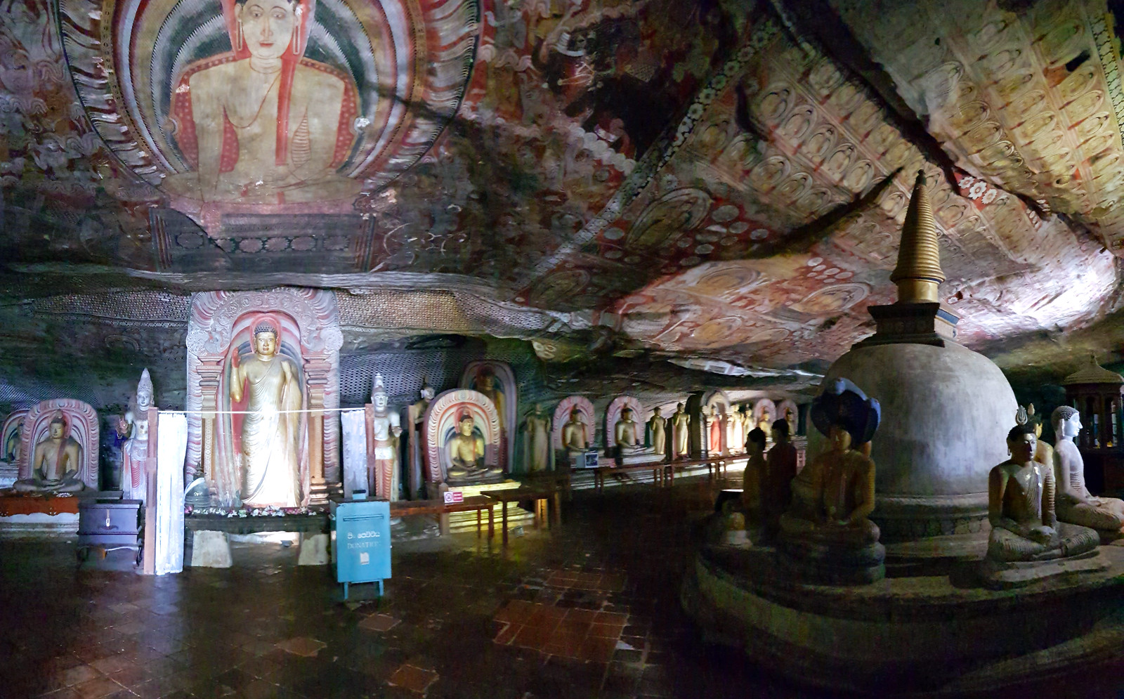 Templo de Oro de Dambulla, Cuevas de Dambulla, Sri Lanka