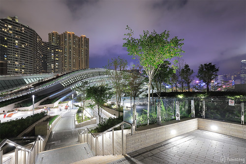 Hong Kong West Kowloon Station "Green Plaza"