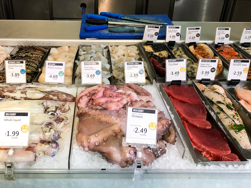 Wholefoods Fish Counter