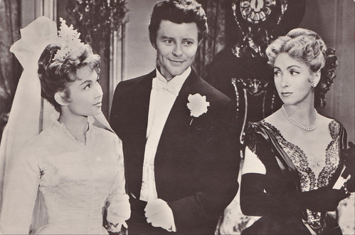 Dany Carrel, Gérard Philipe and Danielle Darrieux in Pot Bouille (1957)