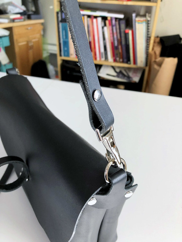 Leather Cross-Body Bag and Clutch - Sew Wrong