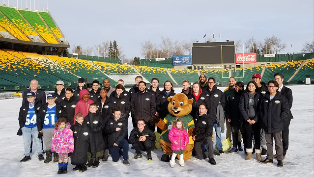 Sidelines to centre field: Youth attend Grey Cup