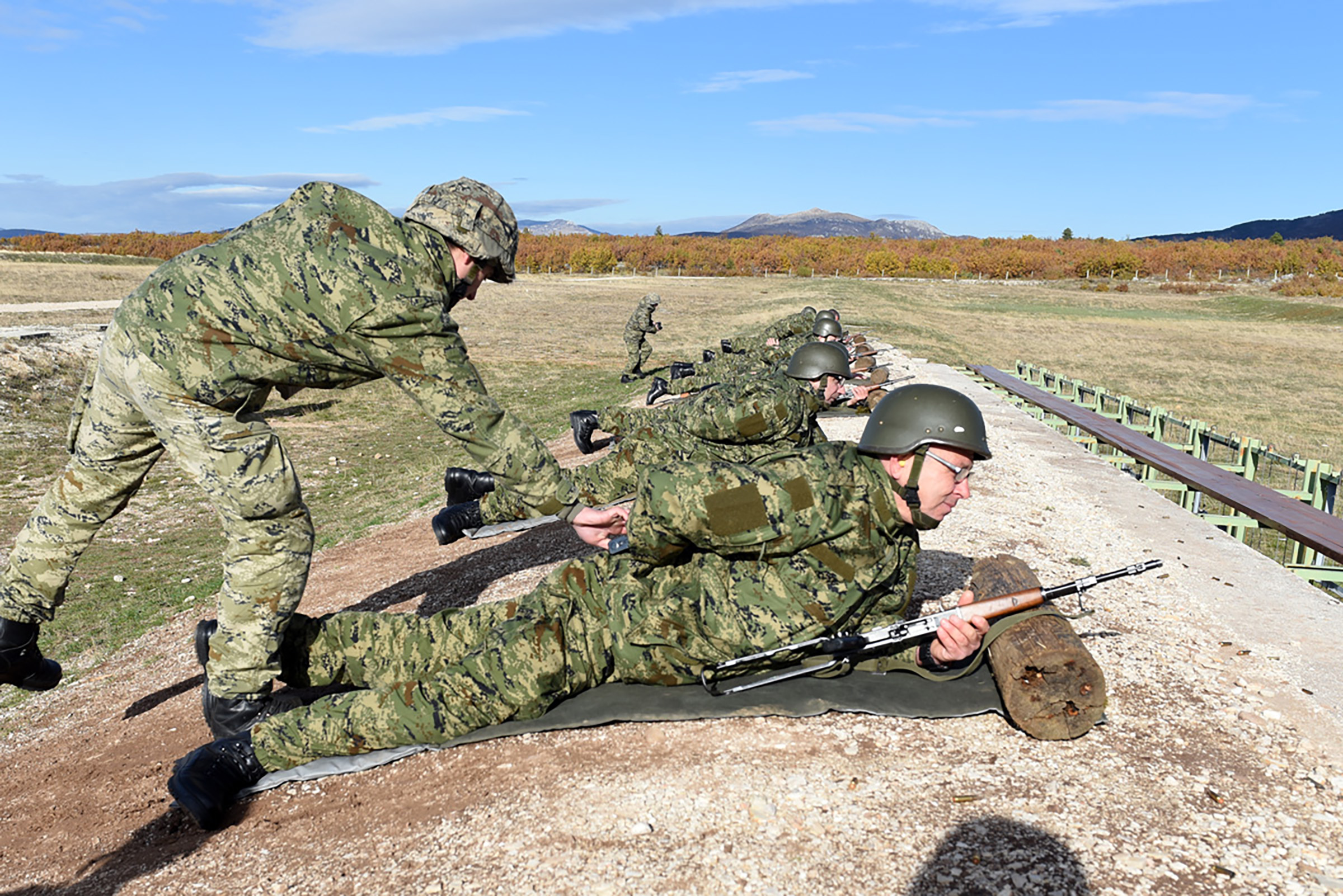 Završena obuka pričuvnika 5. i 6. pješačke pukovnije u Kninu