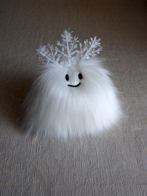 Snowflake Winter kawaii monster 17