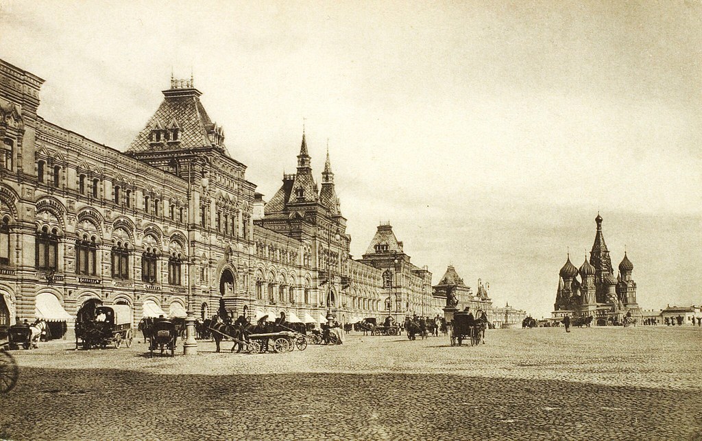 Верхние торговые ряды на Красной площади, 1910