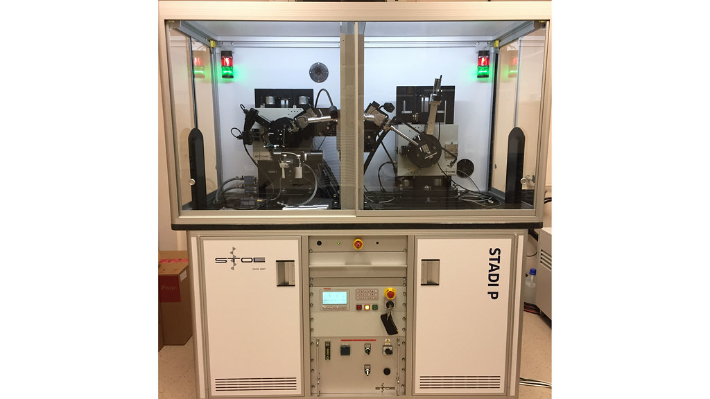 Our new state-of-the-art powder X-ray diffractometer.