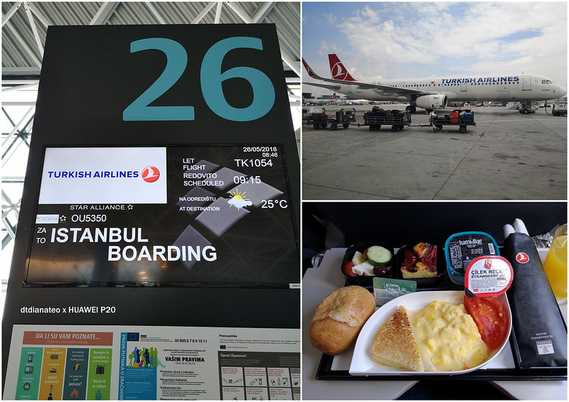 2018 Turkish Airlines Zagreb to Istanbul