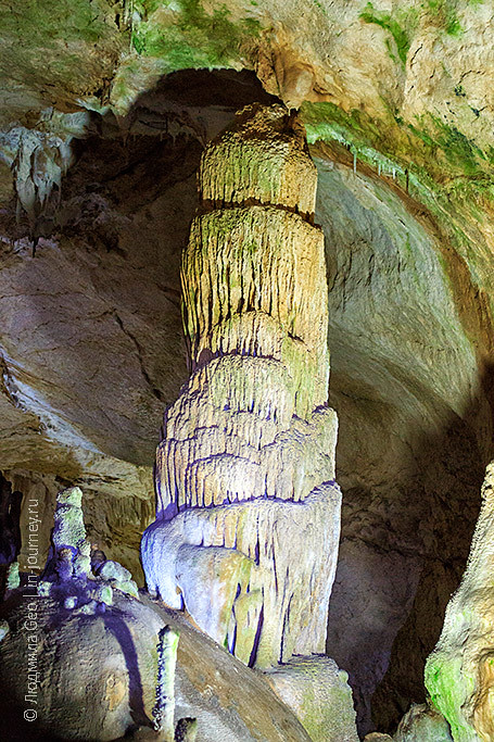 фото Мраморной пещеры в Крыму