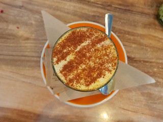 Turmeric Latte at Suburban Cafe
