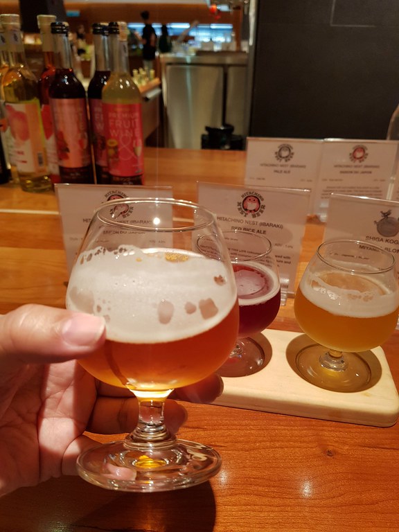 Saison Du Japon by Hitachino Nest (Ibaraki) ABV5.5% Craft Beer Tasting Sets rm$47 @ Takomi Craftbar at KL Iwetan Japan Store
