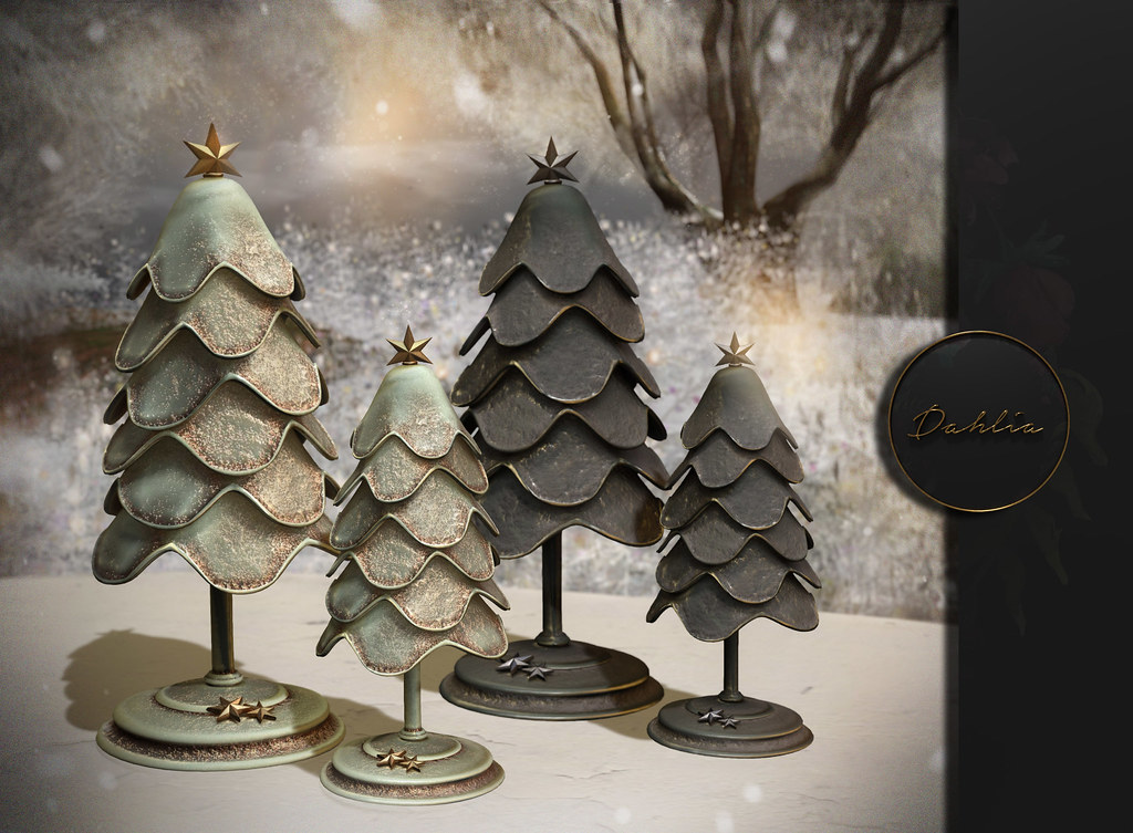 Dahlia - Folk Christmas tree - Group Gift - TeleportHub.com Live!