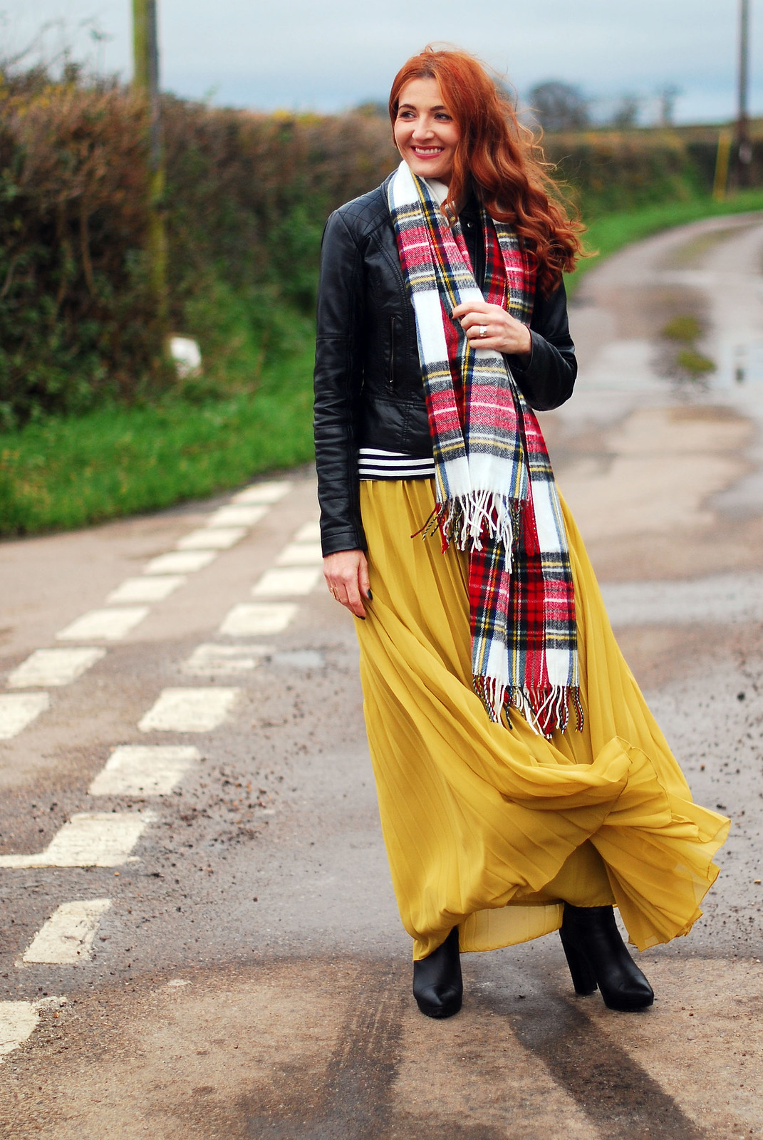 8 Ways to Wear Tartan / Checks / Plaid in Winter | Not Dressed As Lamb, over 40 fashion