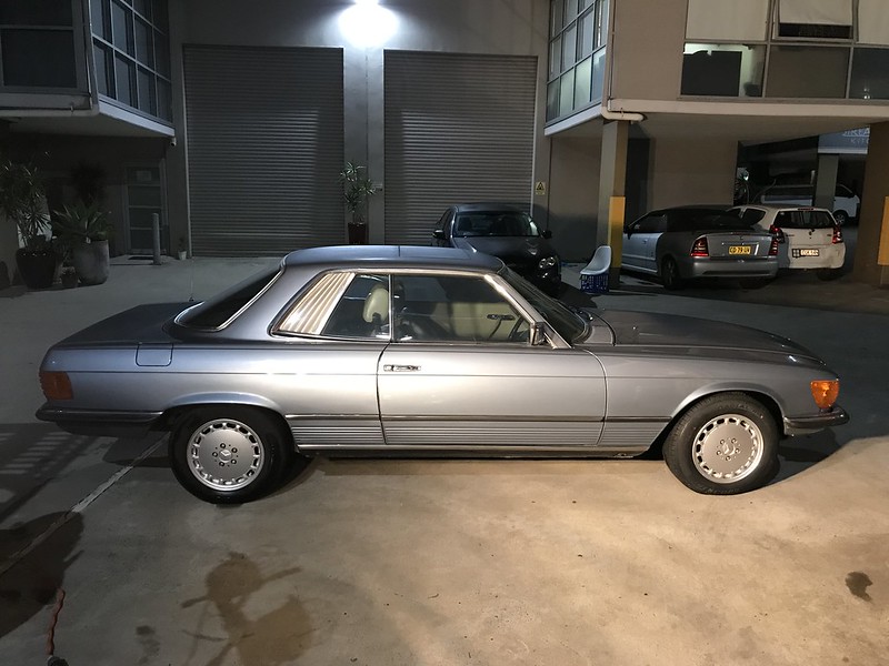 New alloy wheels for the 450SLC
