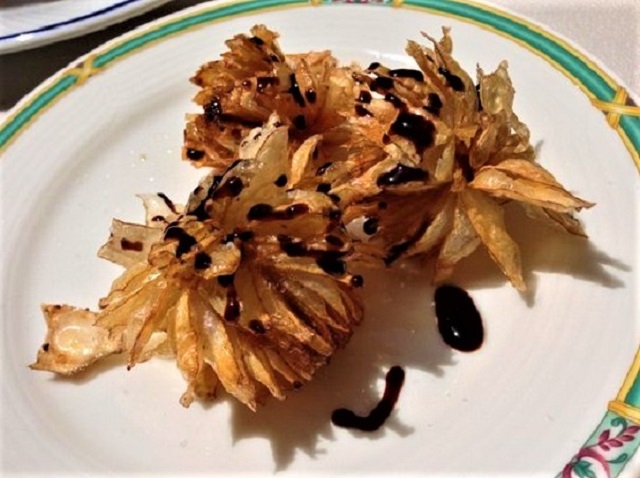 Lampascione Fritti - wild onion, Soul Kitchen style