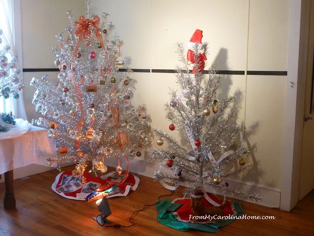 Aluminum Christmas Trees at FromMyCarolinaHome.com