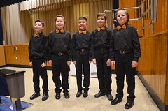 Boys Before The Ballroom Dance Competition