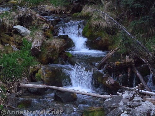 Waterfalls along the old road on the Williams Lake Trail, Carson National Forest, New Mexico