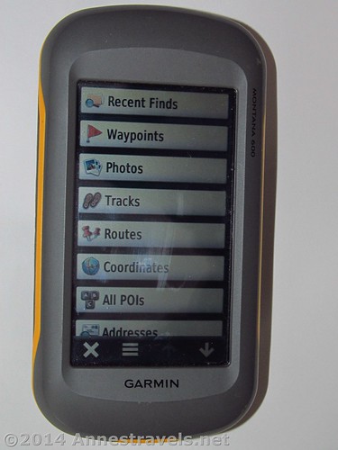 Gear Review: Garmin Montana 600 Hiking GPS – Anne's Travels