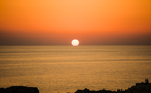 canon5dsr sunset gozo malta sea mediterranean sun silhouette sky red outdoors nature landscape seascape