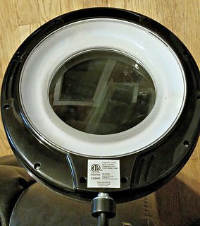 Brightech LightView Rolling Base Magnifier Lamp