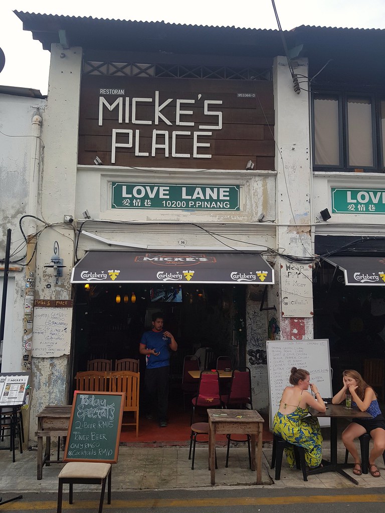 @ Micke's Place at Love Lane, Penang Georgetown