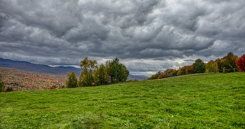 landscape hdr easterntownships québec fields trees clouds autumn outdoors