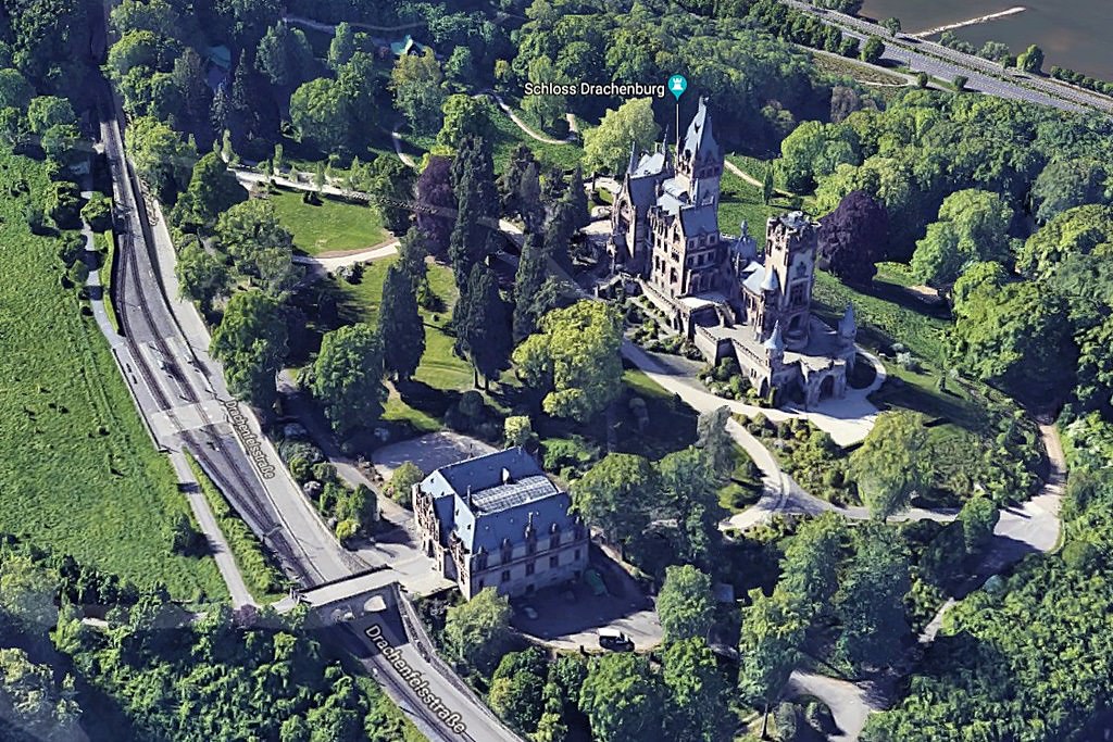 Schloss Drachenburg Map