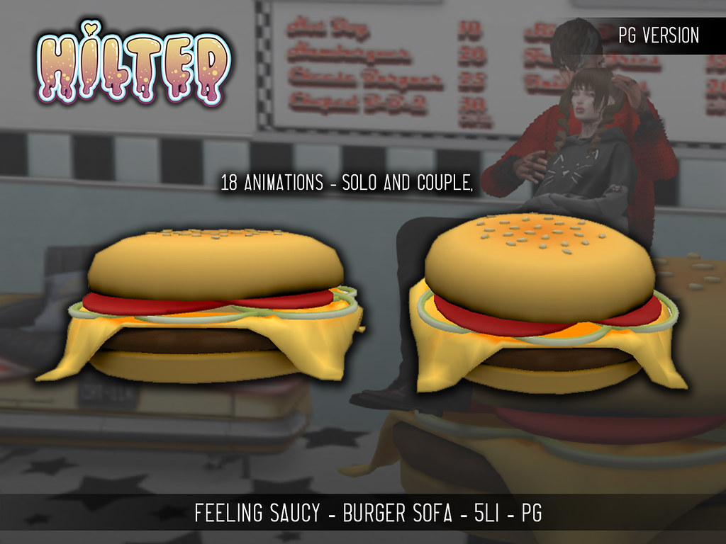 HILTED - Burger Sofa PG Version - TeleportHub.com Live!