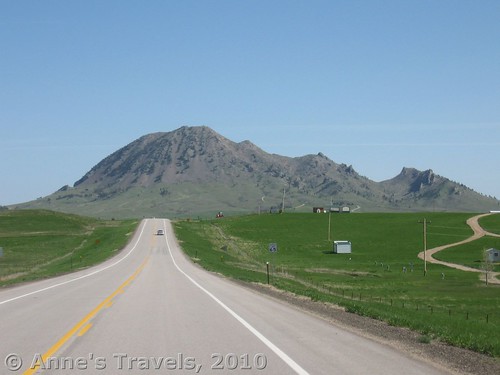 Driving to Bear Butte State Park, South Dakota