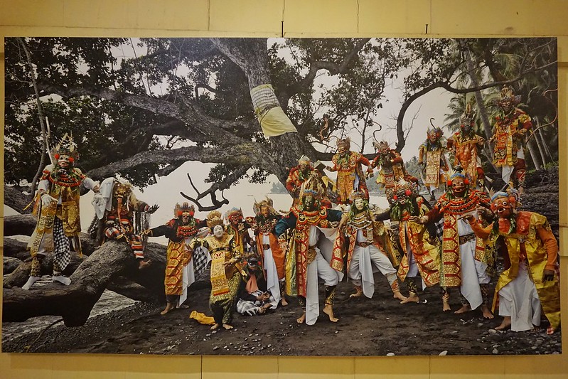 Photo of people in masks at Setia Darma House of Masks and Puppets, Bali