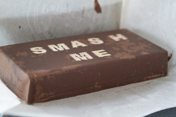 2 Pounds of "Smash Me" Chocolate Block