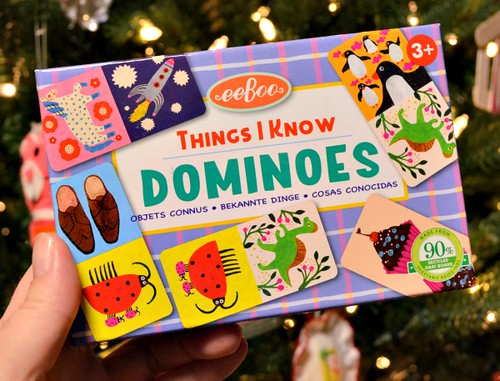 things I know dominoes from eeBoo on the SIMPLE moms