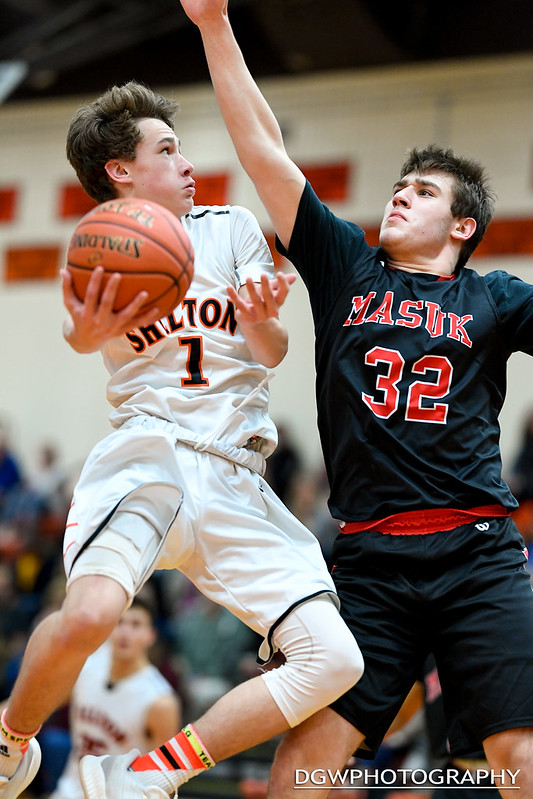 Shelton vs. Masuk High - High School Basketball