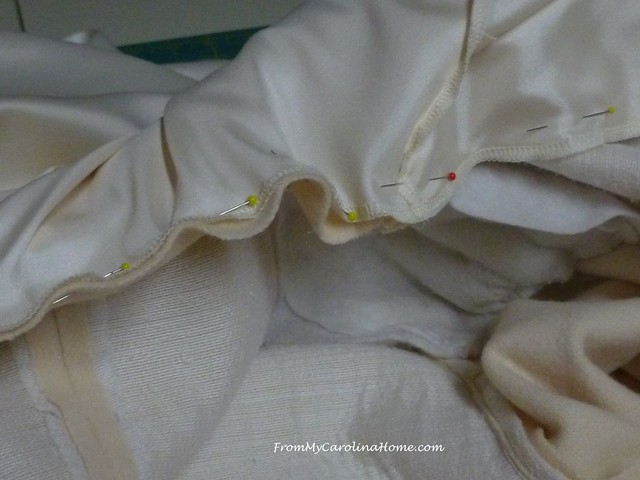 How to Re-line a Coat at FromMyCarolinaHome.com