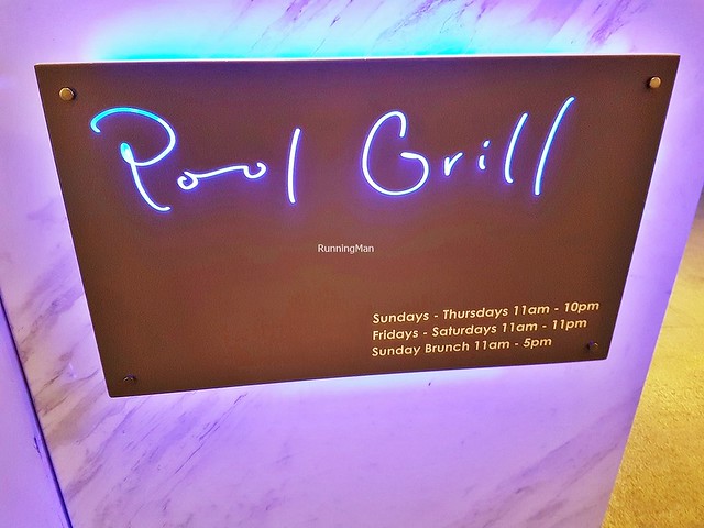 Pool Grill Signage
