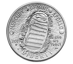 2019 Apollo 11 Half dollar