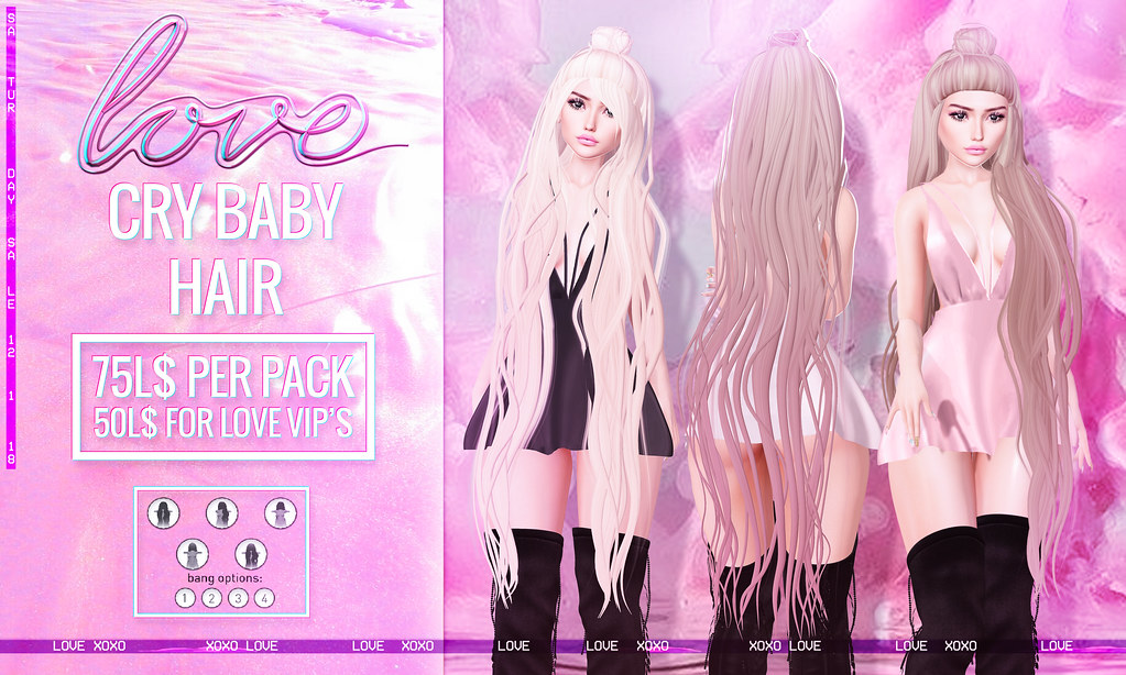 Love [Cry Baby] Hair @ The Saturday Sale!