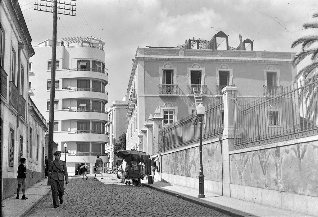 Colégio Normal de Lisboa, Saldanha, 1945. Roiz, in Arquivo Fotográfico da C.M.L.