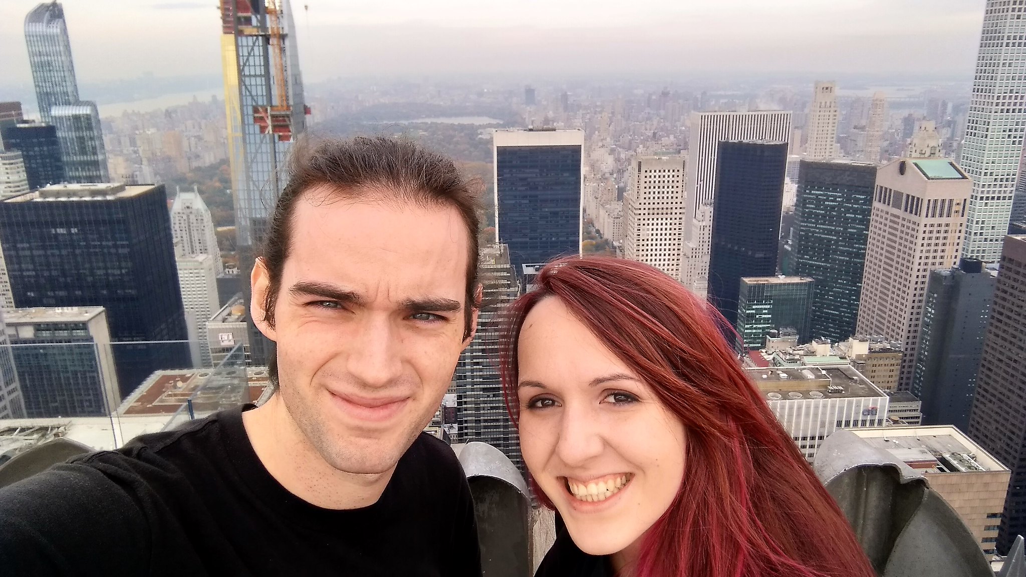 Us at the Top of the Rock