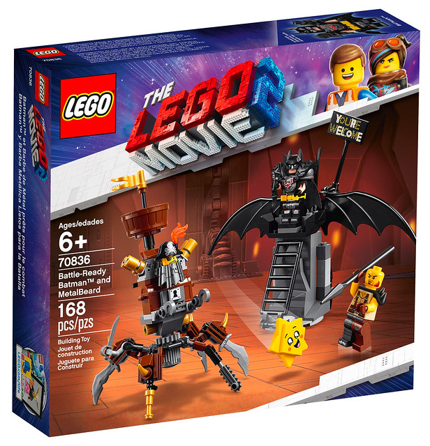 LEGO Movie 2 70836 Battle ready Batman and MetalBeard 01