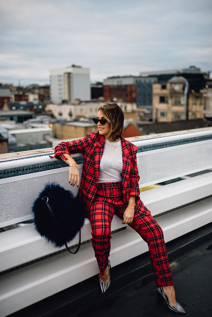 The Little Magpie Suit Lookbook Street Style Scottish Blogger