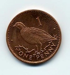 1993 Gibraltar 1p coin