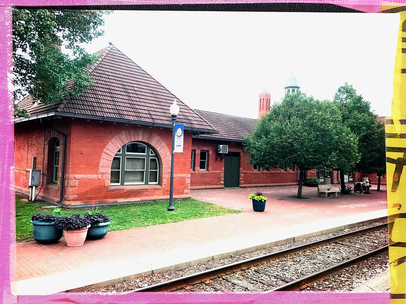 Train station in Kalamazoo, Michigan