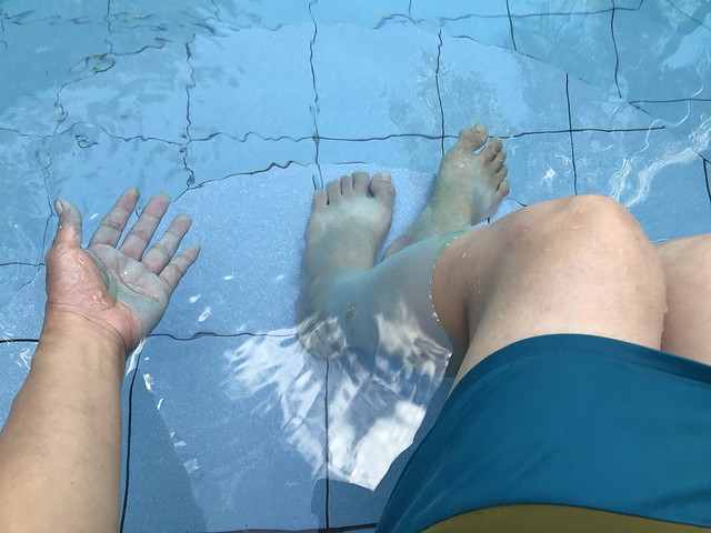 one hot afternoon, pool