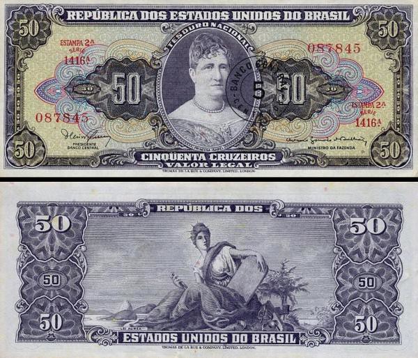 5 centavos Brazília 1967, P184b