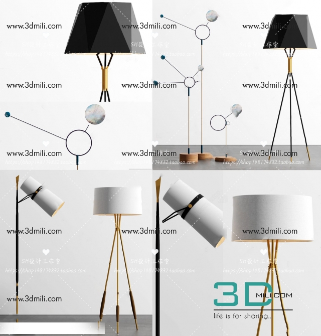 264.Sell Album Floor lamp Pro 2018 02 - 3DMili 2024 - Download 3D Model ...