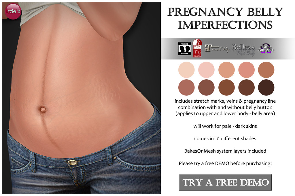 Pregnancy Belly Imperfections